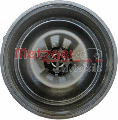 Cubierta, caja filtro de aceite (Cuerpo filtro de aceite) METZGER ref. 2370007
